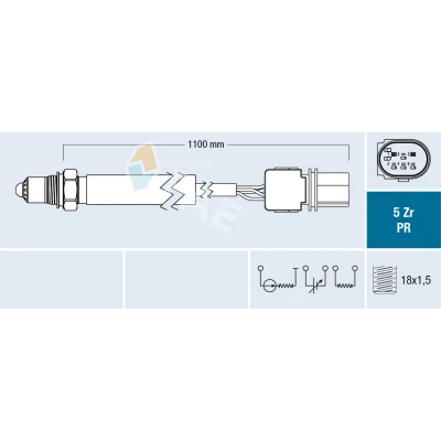 Kuva Lambdatunnistin FAE 75156