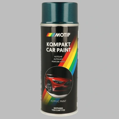 Kuva MOTIP 54584 Ajoneuvo yhdistelmämaali 400ml aerosoli musta Kompakt blue metallic 12 ml