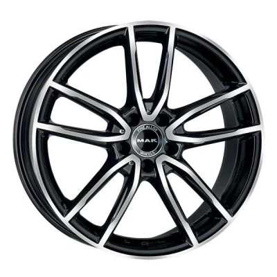 Kuva MAK Evo Black Polished 8.5x20 5/112 ET29 B66.6