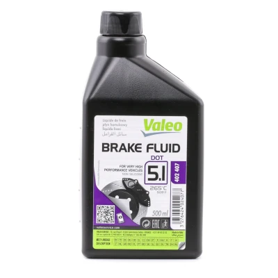 Kuva VALEO DOT 5.1 402407 Jarruneste 0,5 BMW: X3, 3 Coupe, Sedan, VOLKSWAGEN: Passat B6 Variant, B7 Variant