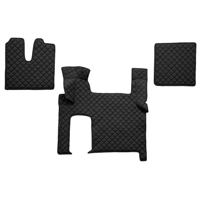 Kuva F CORE FL06 BLACK Lattiamattosetti Tekonahka Edessä 3 Musta