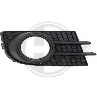 Kuva DIEDERICHS 2255342 Puskurin Ritilä Oikea Sumuvaloilla vasrustetuille autoille VOLKSWAGEN: Tiguan I