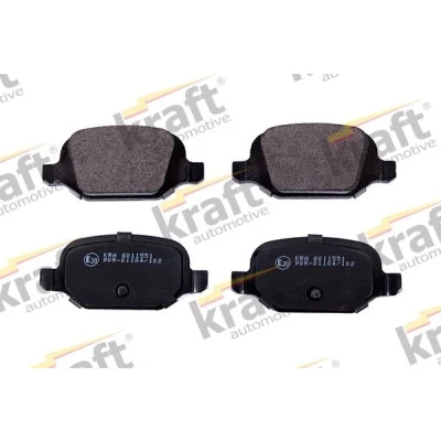 Kuva KRAFT 6011551 Jarrupalat Taka akseli FIAT: 500 Hatchback, Punto II Panda ABARTH: / 595 695 Hatchback