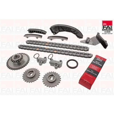 Kuva FAI AutoParts TCK79 Jakoketjusarja Tiivisteillä, Hammaspyörillä Yksinkertainen, Niittiketju KIA: RIO 3, cee‘d I Farmari, Sportage III