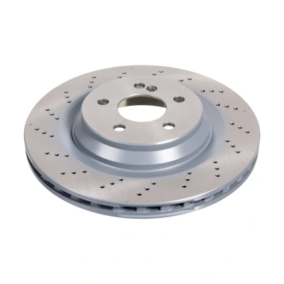 Kuva SWAG Jarrulevy Taka akseli 26mm 5 aukko 112mm rei&#039;itetty/tuuletettu sisältä pinnoitettu hiiliteräs 10 94 3876 2304230912,2304231612,A2304230912