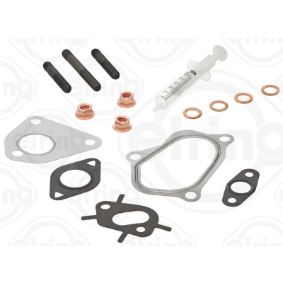 Kuva ELRING 715.320 Asennussarja Turboahdin Tiivisteillä asennusohjeella, Ruuveilla OPEL: Corsa D Hatchback