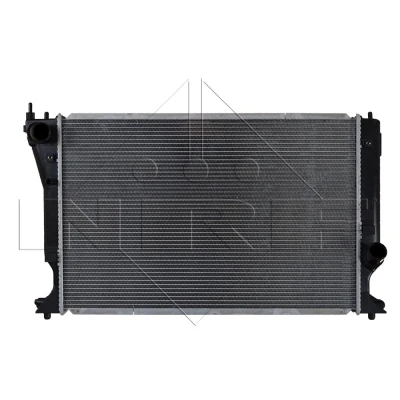 Kuva NRF 53767 Jäähdytin Alumiini 625 402 36 Jäähdytysrivat juotetut TOYOTA: Avensis II Station Wagon, Hatchback, Sedan