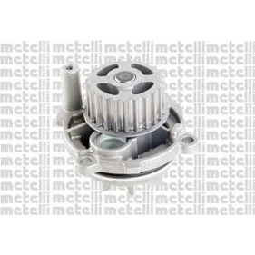 Kuva METELLI 24 0904 Vesipumppu 23 Tiivisterenkaalla Mekaaninen Teräslevy 57,264 Hammashihnavedolle VOLKSWAGEN: Golf 5, Plus / Crossgolf