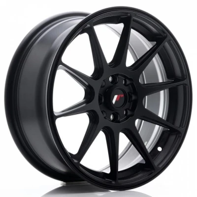 Kuva Japan Racing JR11 Matt Black 8x15 4/100/108 ET25 B67
