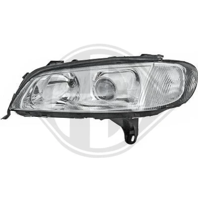 Kuva DIEDERICHS 1844383 Ajovaloumpio Vasen D2S, D2S/H7, H7 OPEL: Omega B Sedan