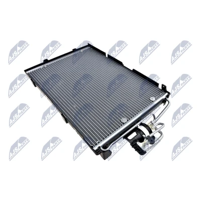 Kuva NTY CCS PL 009 Ilmastoinnin Lauhdutin ilman vedenerotinta 631x386x16 Alumiini