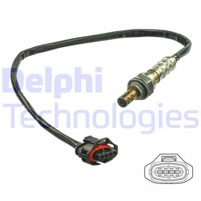 Kuva DELPHI ES21116 12B1 Lambda Anturi Planarsondi, Lämmitetty OPEL: Astra H Caravan, Vectra C CC