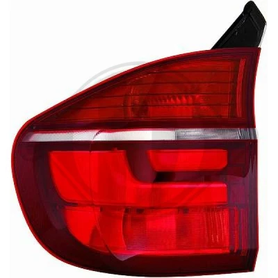 Kuva DIEDERICHS Priority Parts 1291191 Takavalot Vasen Uloin osa W16W, P21W, LED Ilman lampun kantaa BMW: X5