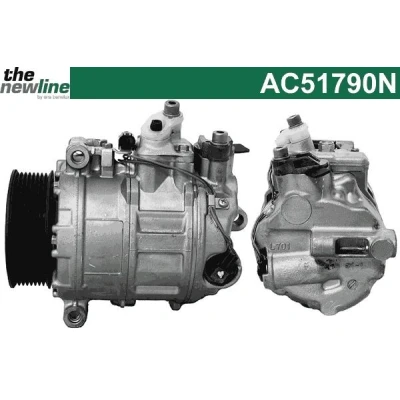 Kuva The NewLine AC51790N Ilmastoinnin Kompressori 7SEU17C MERCEDES BENZ: ML sarja