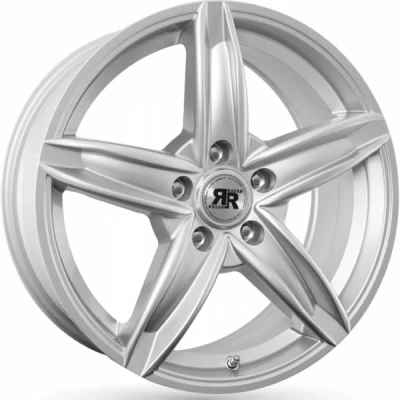 Kuva Racer Border Silver 7.5x17 4/108 ET42 B73.1