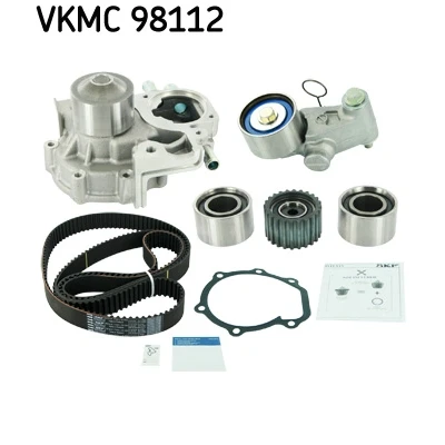Kuva SKF VKMC 98112 Vesipumppu + Jakohihnasarja Tiivisteillä 281 SUBARU: Impreza I Sedan, Farmari