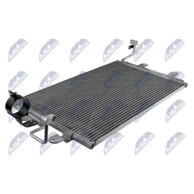 Kuva NTY CCS VW 006 Ilmastoinnin Lauhdutin Vedenerottimella Alumiini 590 VOLKSWAGEN: Golf 4, Bora Sedan, 4 Variant, AUDI: TT Roadster, Coupe