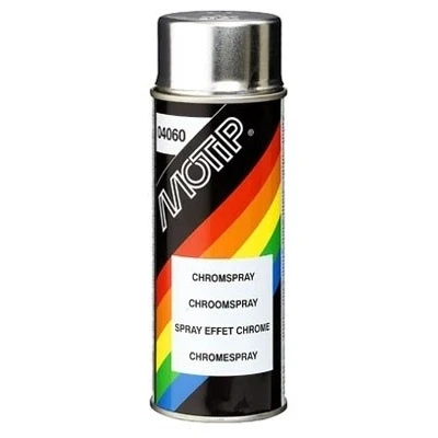 Kuva Kromi spray harmaa kiilto Motip 400ml, Universal 1409568 OE