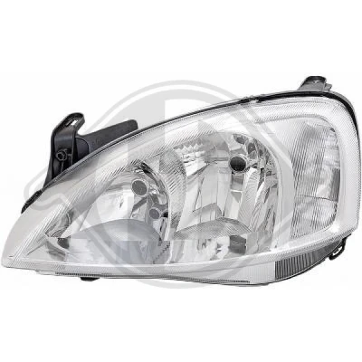 Kuva DIEDERICHS 1813983 Ajovaloumpio Vasen H7/H7 OPEL: Corsa C Hatchback