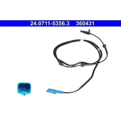 Kuva ATE 24.0711 5356.3 ABS Anturi 1623 PEUGEOT: 508 I Sedan, SW