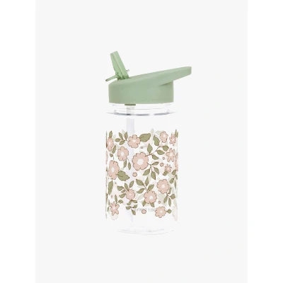Kuva A Little Lovely Company Drinking Bottle / Water Green Blossoms