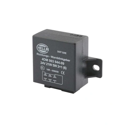 Kuva HELLA 4DM 003 944 091 Vilkkurele 24 Pidikkeellä Perävaunuille
