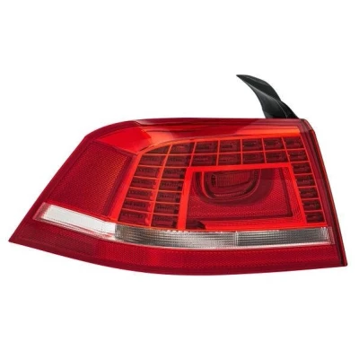 Kuva HELLA 2SK 010 744 031 Takavalot Vasen Uloin osa LED, PY21W, W21W 12 Punainen, Valkoinen polttimoilla Lampun kannalla VOLKSWAGEN: Passat B7 Sedan