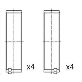 Kuva Kiertokangen laakeri FAI AutoParts BB2071 STD