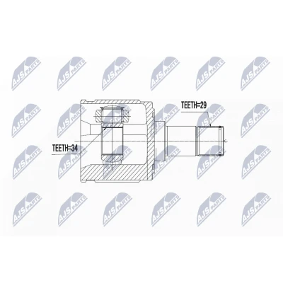 Kuva NTY NPW HD 039 Vetonivel Etuakseli, vasen HONDA: CR V 3