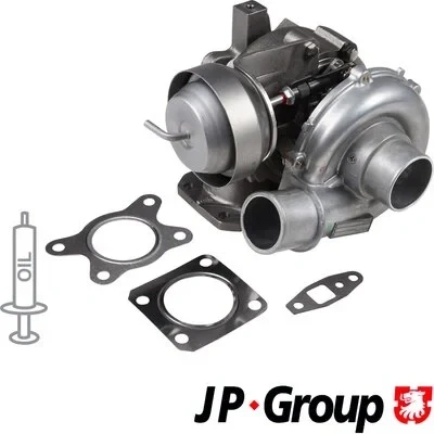 Kuva JP GROUP 1517400800 Turboahdin Pakokaasuahdin sis. tiivistesarjan FORD: Ranger Mk2