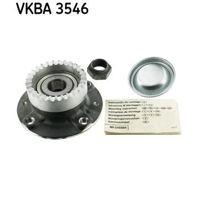 Kuva SKF VKBA 3546 Pyöränlaakerit ABS sensorirenkaalla CITROËN: Xsara Farmari, Coupe, Hatchback, PEUGEOT: 306 Farmari