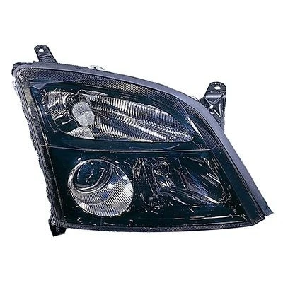 Kuva VAN WEZEL 3768964 Ajovaloumpio Oikea H7/H7 Savunharmaa Oikeanpuoleiselle liikenteelle ilman valokorkeussäätimen moottoria PX26d OPEL: Vectra C Caravan