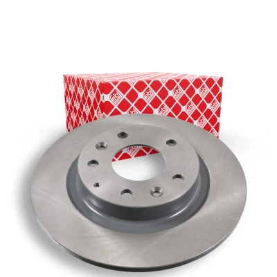 Kuva FEBI BILSTEIN 108666 Jarrulevyt Taka akseli 280 9,5 5 114,3 täysi pinnoitettu MAZDA: CX 3