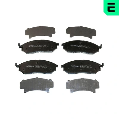 Kuva OPTIMAL BP 12345 Jarrupalat Etuakseli akustisella kulumavaroittimella NISSAN: Qashqai / Qashqai+2 I, Pathfinder 3, NP300 Navara Pick up