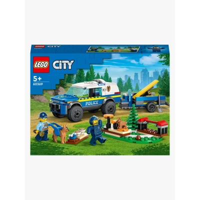 Kuva LEGO City Police 60369 Siirrettävä Poliisikoirien Koulutusrata