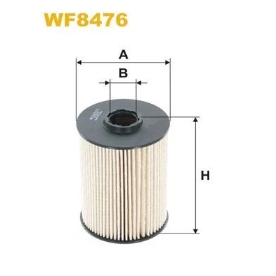 Kuva WIX FILTERS WF8476 Polttoainesuodatin Suodatinpanos VOLVO: V50, V70 3, XC60 I, FORD: MONDEO 4 Turnier, 4, Stufenheck