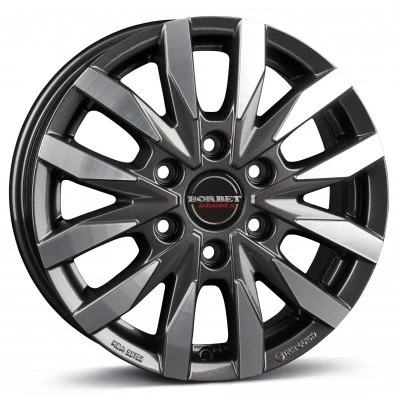 Kuva BORBET CW6 Anthracite Dark Polished 6.5x16 6/130 ET62 B84.1
