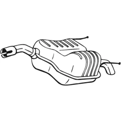 Kuva Takaäänenvaimennin BOSAL 185 095