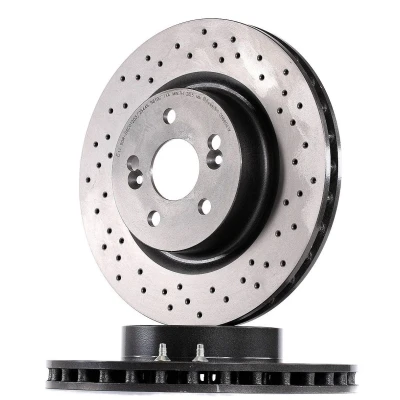 Kuva BREMBO XTRA LINE 09.8904.1X Jarrulevyt 312 28 5 rei&#039;itetty/tuuletettu sisältä pinnoitettu hiiliteräs Ruuveilla RENAULT: MEGANE 2, CLIO 3