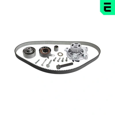 Kuva OPTIMAL SK 1686AQ1 Vesipumppu + Jakohihnasarja Asennusmateriaalilla, Vesipumpulla 141 VOLKSWAGEN: Crafter 30 35 Bussi, 50 Van