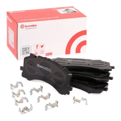 Kuva BREMBO P 85 170 Jarrupalat Kulumisenilmaisemelle Tarvikkeilla AUDI: Q7, A6 C8 Avant