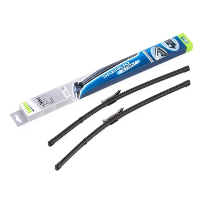 Kuva Pyyhkijänsulka Valeo Silencio X.trm, Flat Blade Set 574464 Edessä Rungottomat koukkukiinnitys AUDI: A6 C6 Sedan, Avant, Allroad
