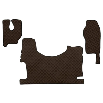 Kuva F CORE FL24 BROWN Lattiamattosetti Tekonahka Edessä 3 Ruskea