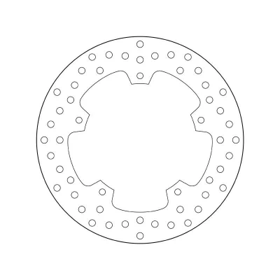 Kuva BREMBO Jarrulevy Fixed , Serie Oro Takana 220mm 5mm 5 reijitetty 68B407F2 Jarrulevyt