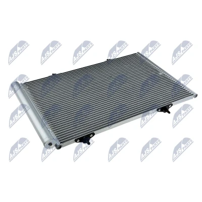 Kuva NTY CCS CT 015 Ilmastoinnin Lauhdutin Vedenerottimella Alumiini 557 R 134a PEUGEOT: 208 I Hatchback, CITROËN: C3 II