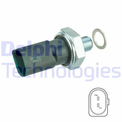 Kuva DELPHI SW90069 Öljynpaineanturi M10 X 1 6g 2,5 AUDI: A6 C6 Avant, A4 B8 Sedan, Avant