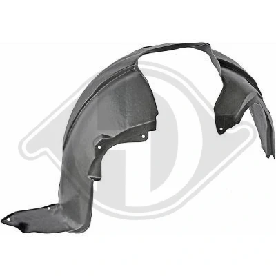 Kuva DIEDERICHS 5604008 Sisälokasuoja Etuakseli, oikea MAZDA: 2 Hatchback