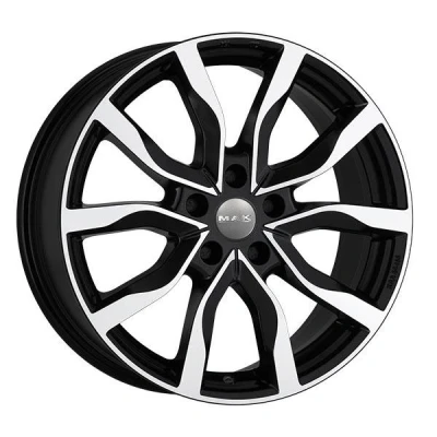 Kuva MAK 5 aukko 17tuumaa 112mm alumiinivanne koln musta F8070HIBM45VW2X Vanne Teräs AUDI: A6 C6 Avant