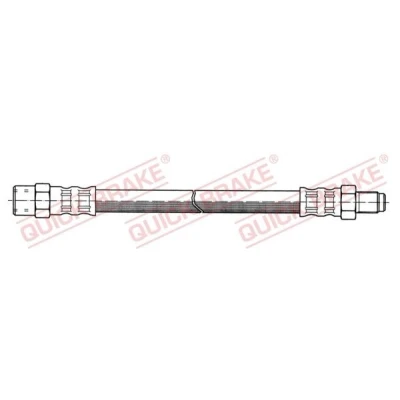 Kuva Jarruletku, Etuakseli, oikea, vasen, Taka akseli, vasen ALFA ROMEO, MERCEDES BENZ OE 0060709428, 1234280635, 129428