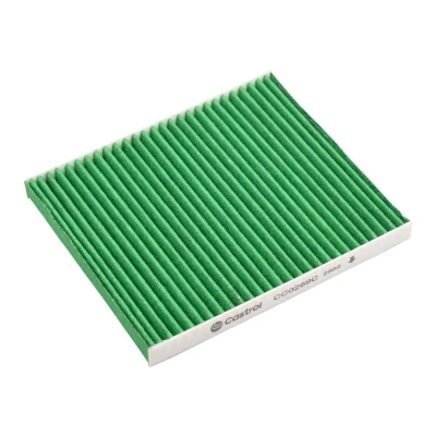 Kuva Castrol filters CC0269 Raitisilmasuodatin Hiukkassuodatin, Antibakteerisella vaikutuksella 202mm 176mm 18mm FIAT: 500 Hatchback, Panda II Hatchback